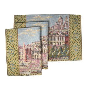 Tissages Art De Lys Placemats Set 3 Paris Montmartre 17 In France Tapestry